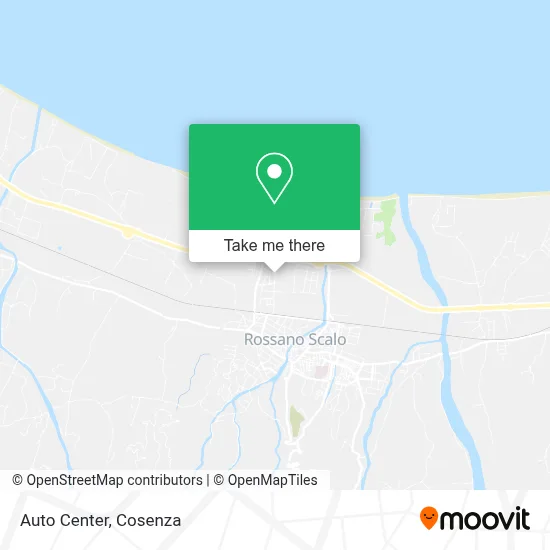 Auto Center map