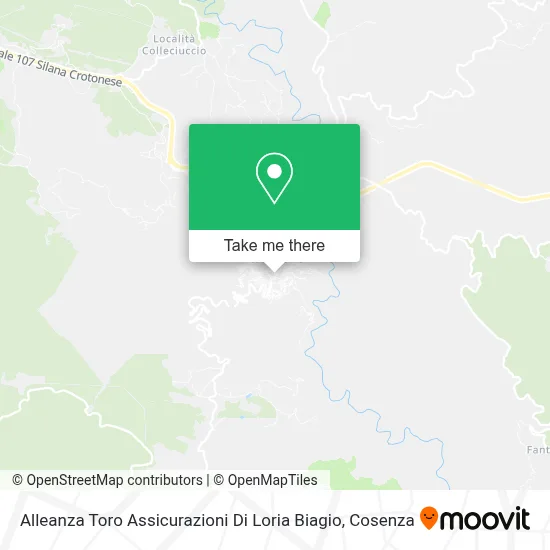 Alleanza Toro Assicurazioni Di Loria Biagio map