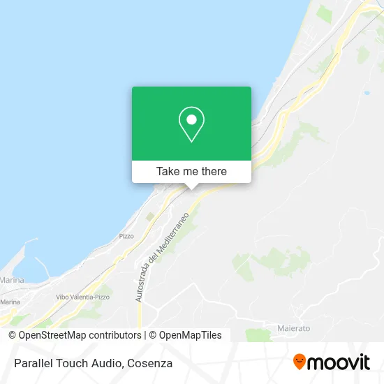 Parallel Touch Audio map