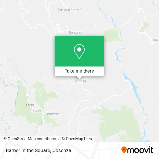 Barber In the Square map
