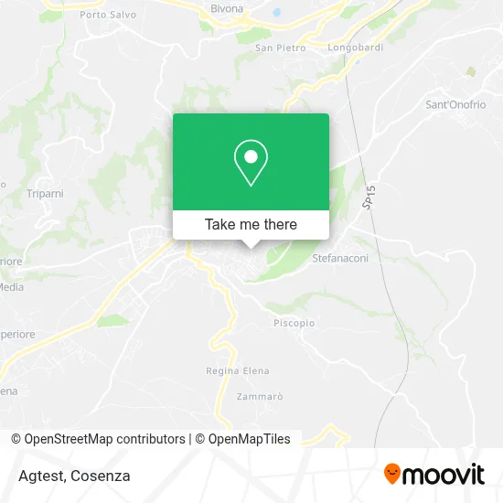 Agtest map