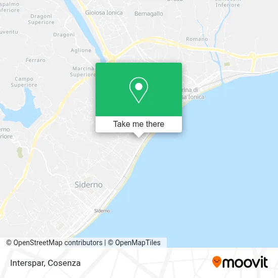 Interspar map