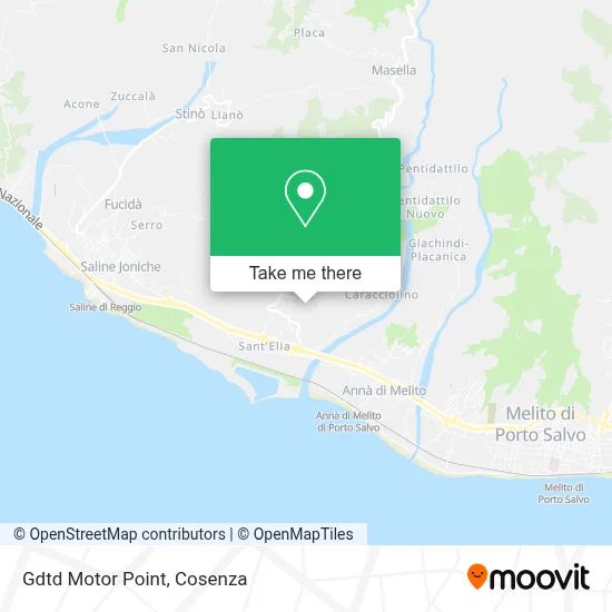 Gdtd Motor Point map