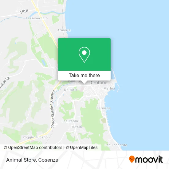 Animal Store map
