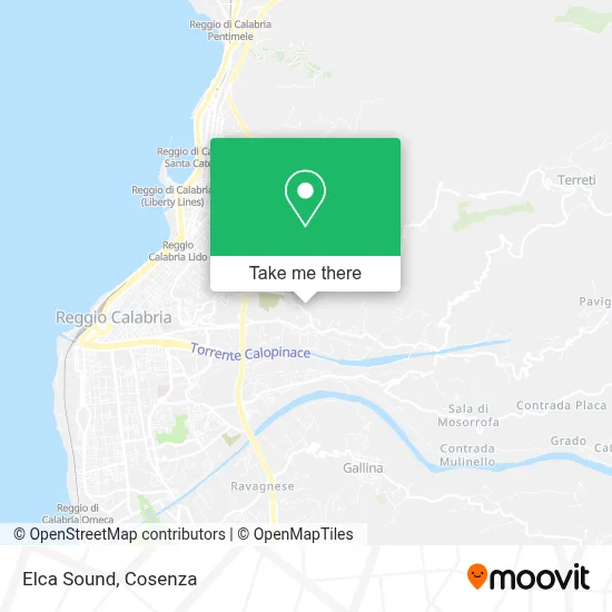 Elca Sound map