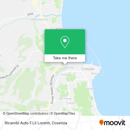 Ricambi Auto F.Lli Lorenti map