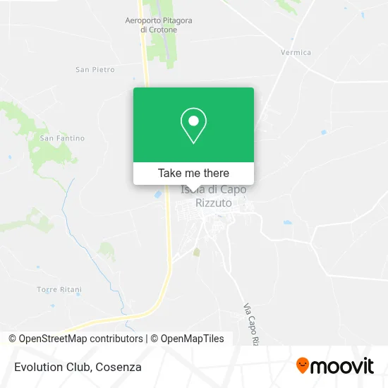 Evolution Club map