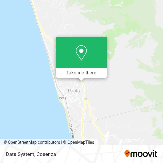 Data System map