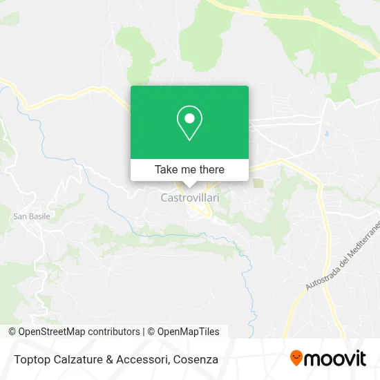 Toptop Calzature & Accessori map