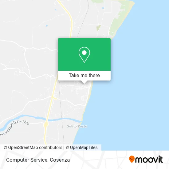 Computer Service map