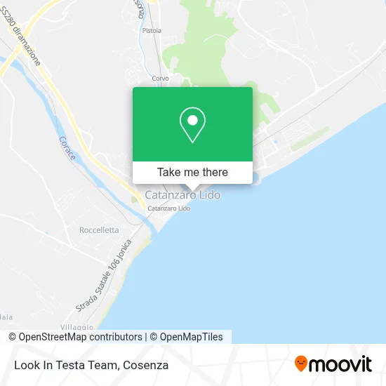Look In Testa Team map