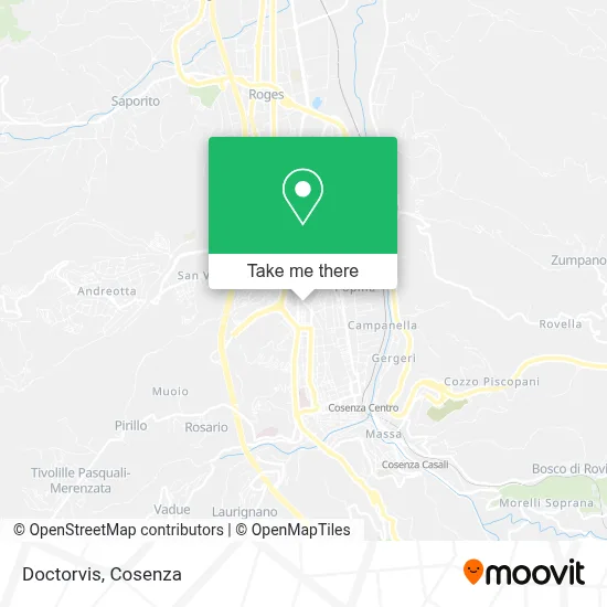 Doctorvis map