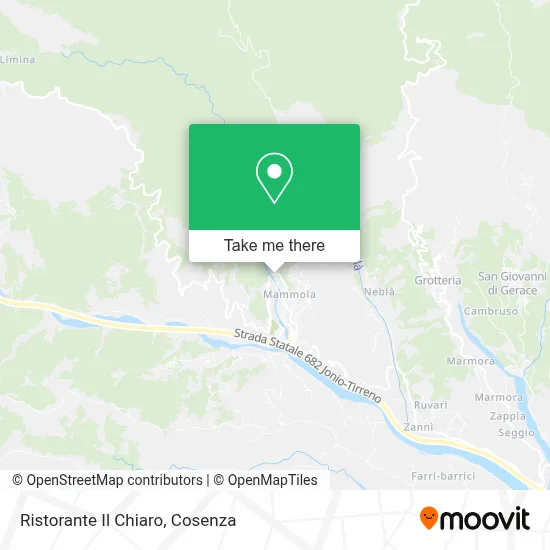 Ristorante Il Chiaro map