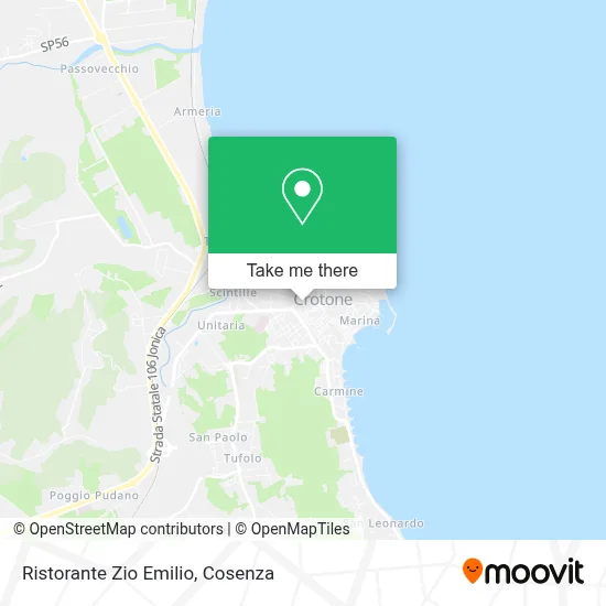 Ristorante Zio Emilio map