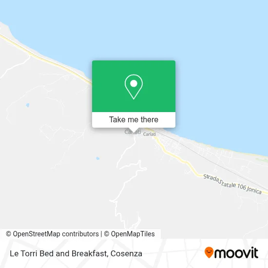 Le Torri Bed and Breakfast map