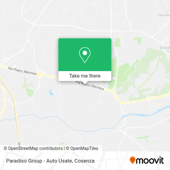 Paradiso Group - Auto Usate map