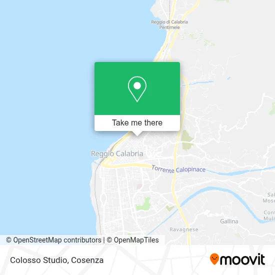 Colosso Studio map