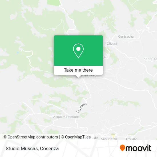 Studio Muscas map