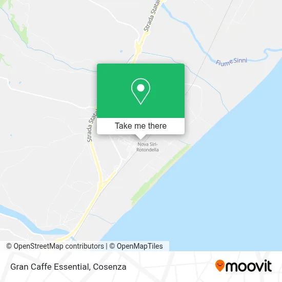 Gran Caffe Essential map
