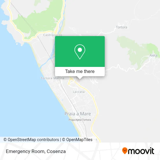Emergency Room map