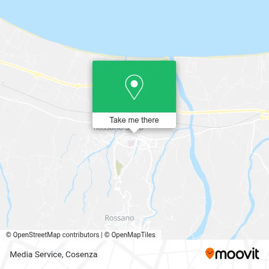 Media Service map