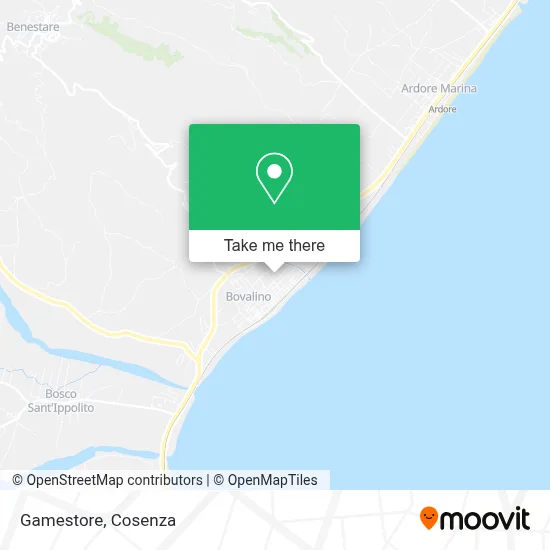 Gamestore map