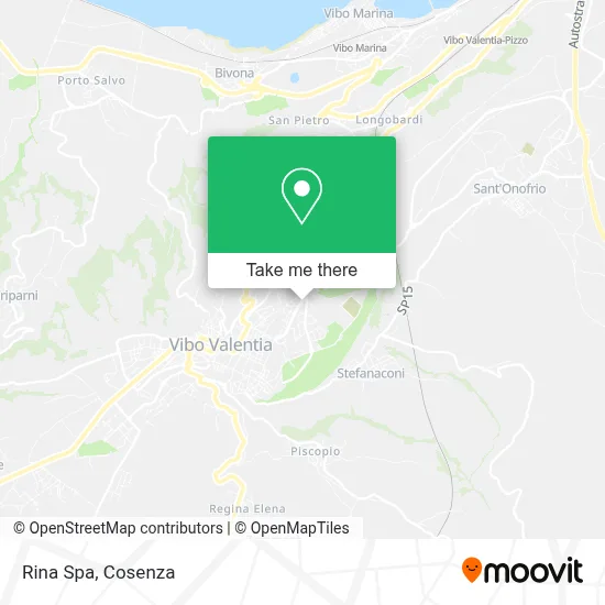 Rina Spa map