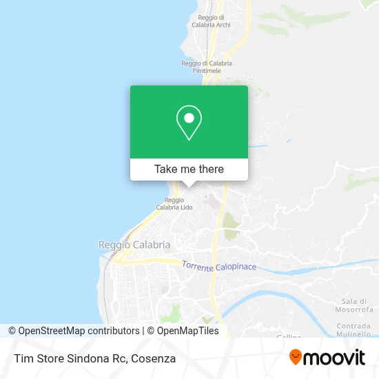 Tim Store Sindona Rc map