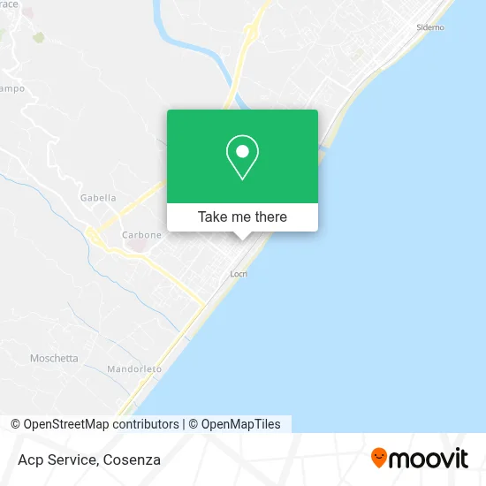 Acp Service map