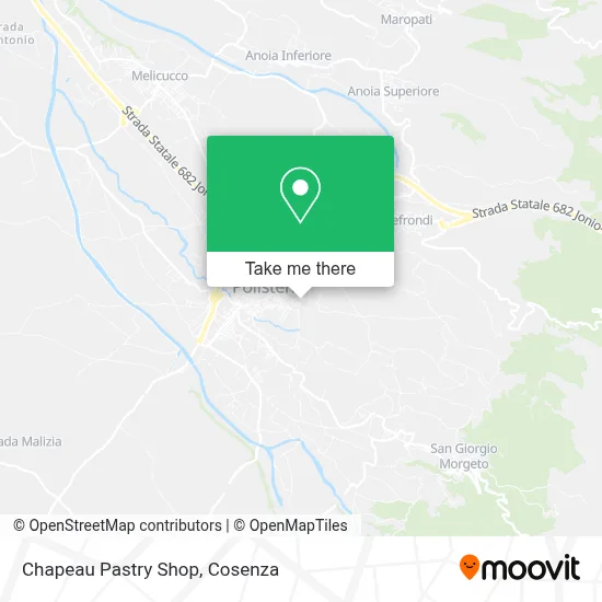 Chapeau Pastry Shop map