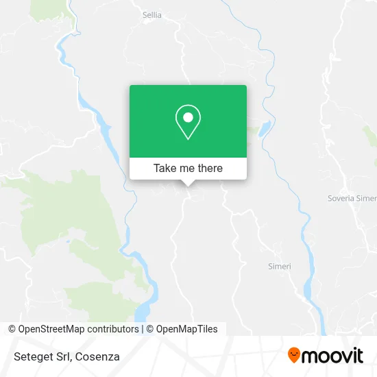 Seteget Srl map