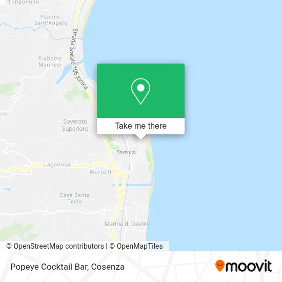 Popeye Cocktail Bar map