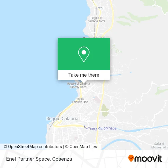 Enel Partner Space map
