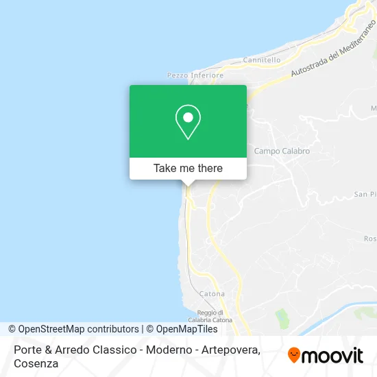 Porte & Arredo Classico - Moderno - Artepovera map