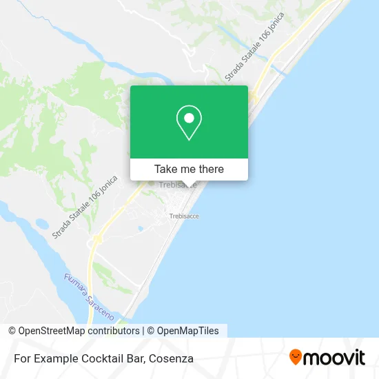 For Example Cocktail Bar map