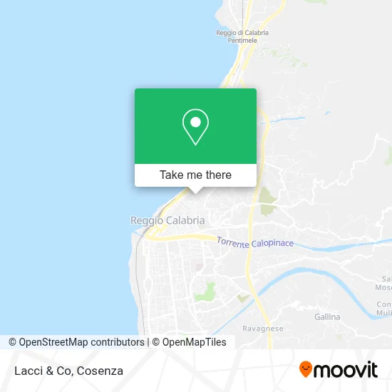 Lacci & Co map