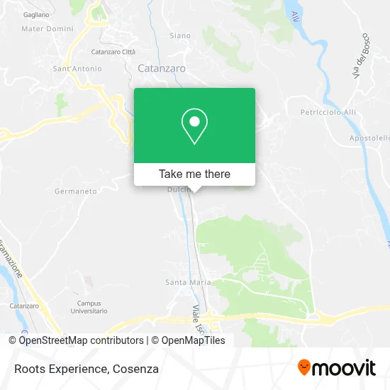 Roots Experience map