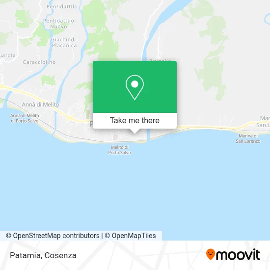 Patamia map