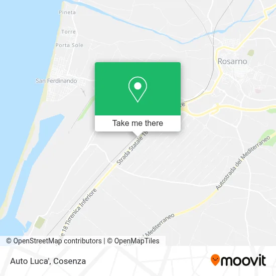 Auto Luca' map