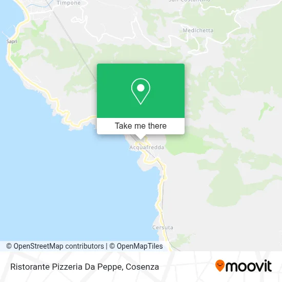 Ristorante Pizzeria Da Peppe map