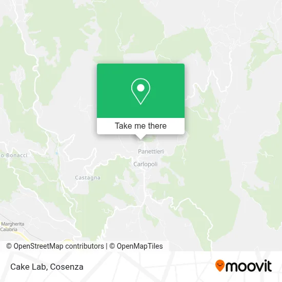 Cake Lab map