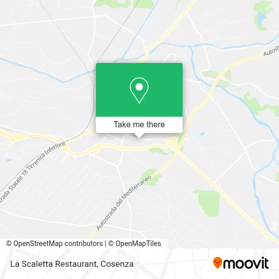 La Scaletta Restaurant map