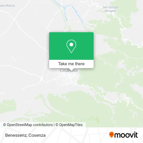 Benessenz map