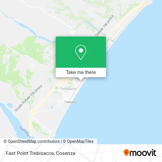 Fast Point Trebisacce map