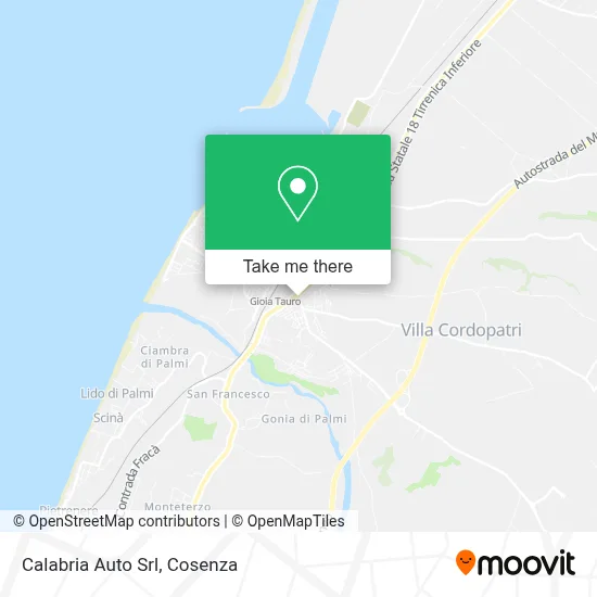 Calabria Auto Srl map