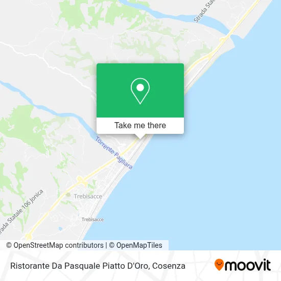 Ristorante Da Pasquale Piatto D'Oro map