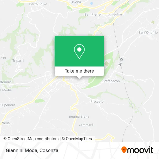 Giannini Moda map