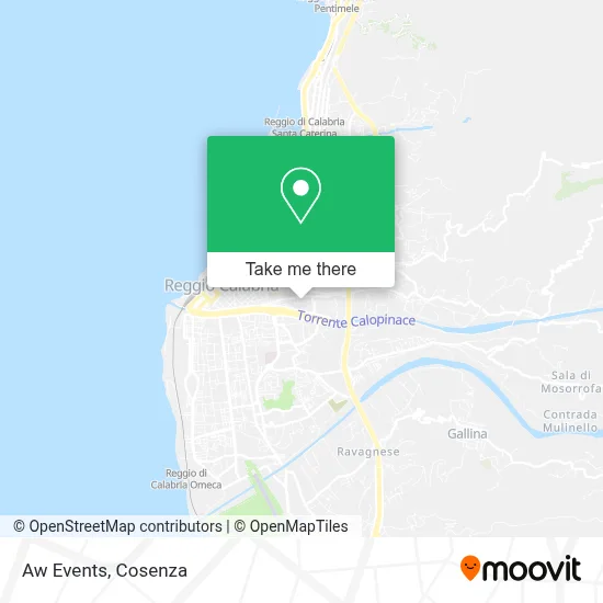 Aw Events map