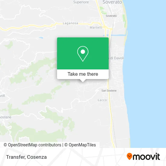 Transfer map