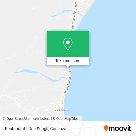 Restaurant I Due Scogli map